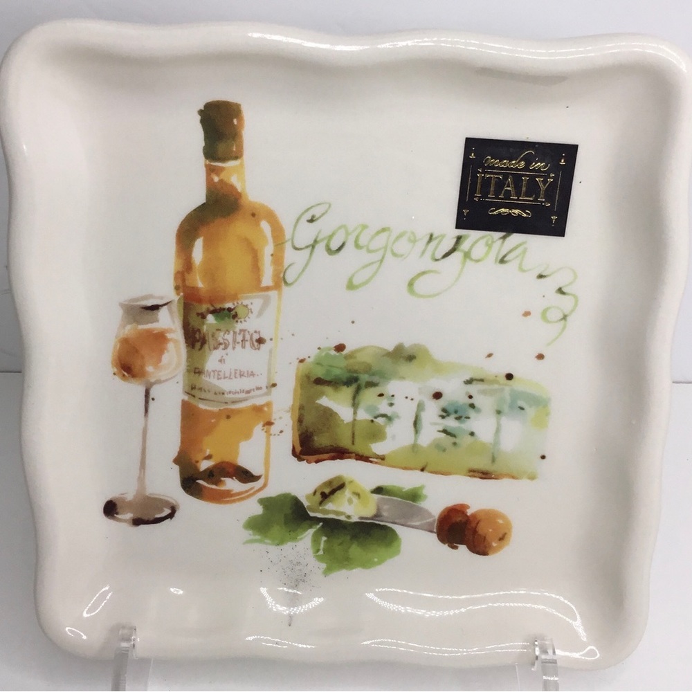 Cheese Plate Handmade Italy Effetti d'arte Home Proseccs App New